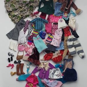 Barbie Doll Clothing & Accessories 50+ Item Lot
